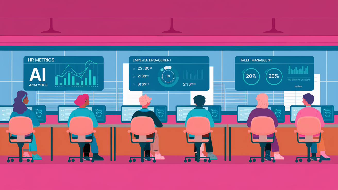 Kaavio, joka näyttää digitaalista HR:ää käyttävien yritysten prosenttiosuuden viime vuosina.