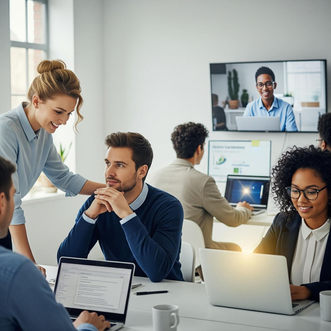 Tiimin jäsenet tekevät yhteistyötä etänä näkyvällä emotionaalisella yhteydellä ja näkymättömillä panoksilla, jotka tunnistetaan