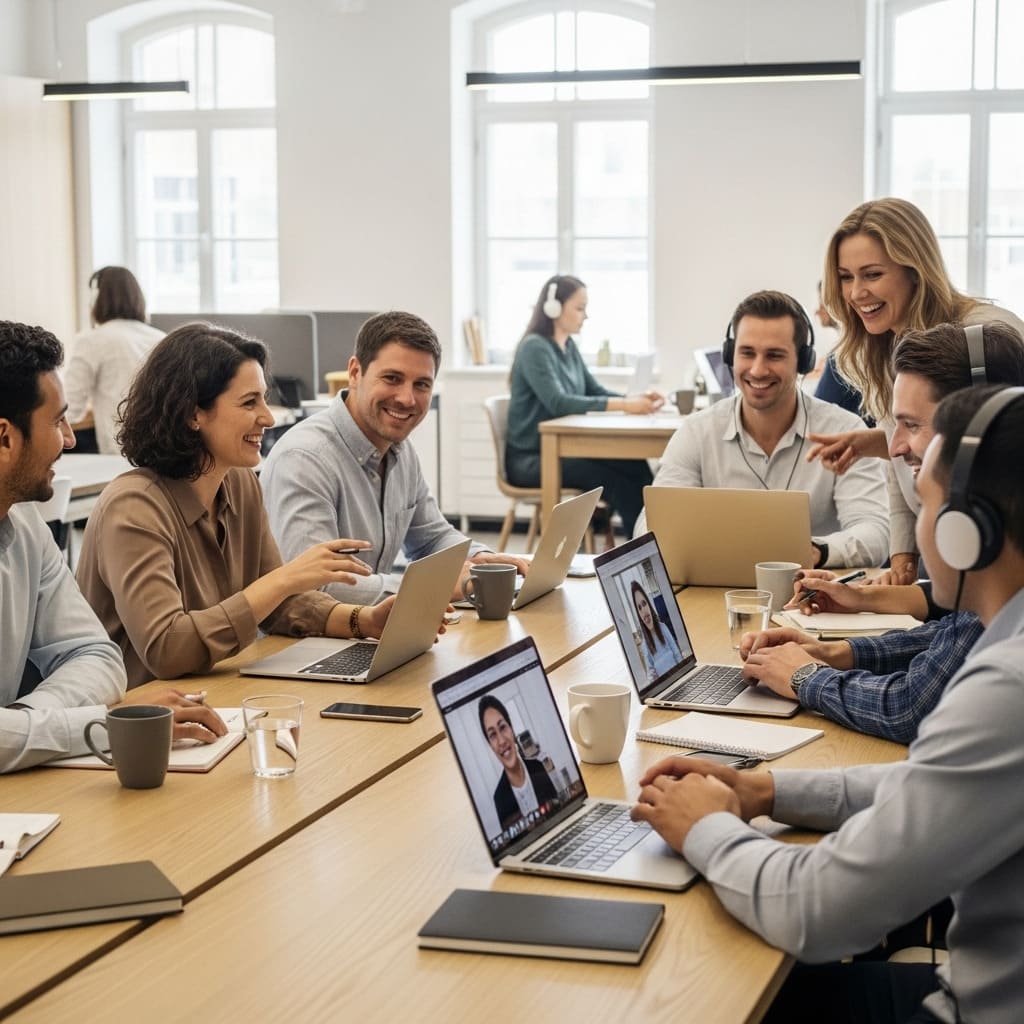 Infografiikka Connectivity ROI-kehyksestä skandinaavisille yrityksille, joka näyttää kolme vaihetta: diagnosoida, puuttua ja mitata