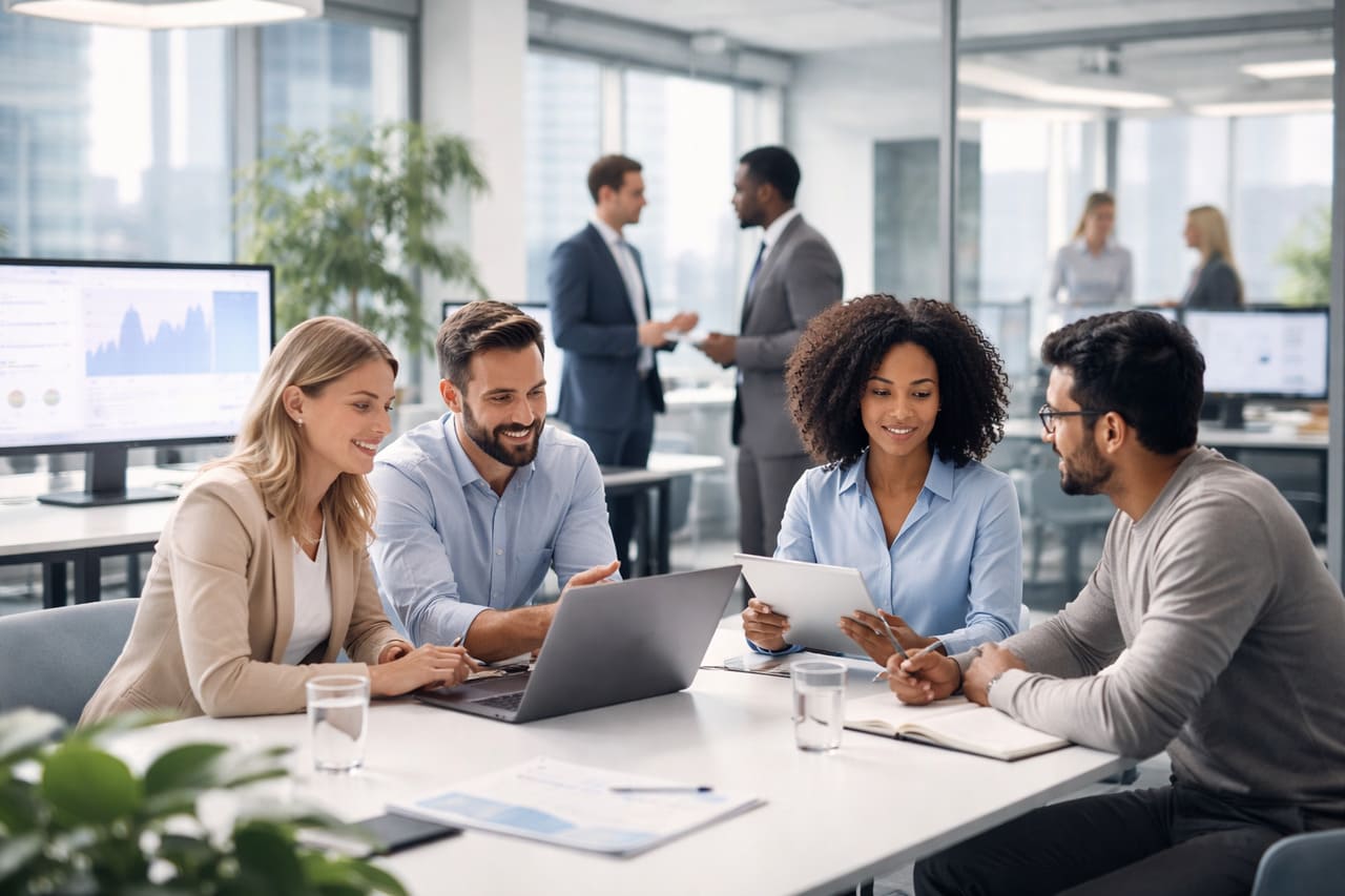 Futuristinen infografiikka, jossa verrataan vanhentuneita "Ajanhallinta" - käytäntöjä uuteen "energianhallinta" - lähestymistapaan, mikä osoittaa tuottavuuden kasvun mikropalkkioiden avulla.