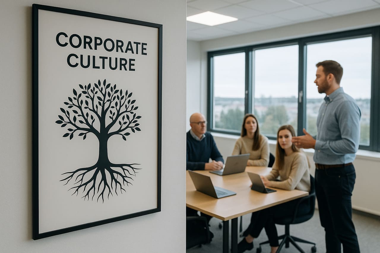 Tiedon visualisointi vertaamalla ", Totesi Arvot" (Julisteita) vs. "Todellinen Käyttäytyminen" (Real-time tietoja Löysällä/Jira)