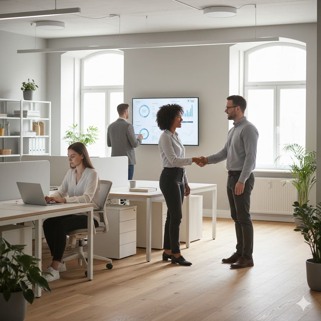 An infographic showing the "Total Recognition Tracker" unifying data from Slack, LMS, and Trello into a single "Workplace Energy Tracker."